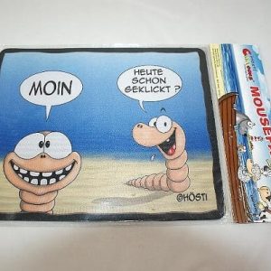 Hösti Mouse Pad Moin schon geklickt ca.22x18cm
