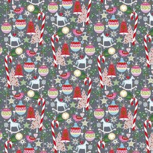 Baumwollstoff – Weihnachtsspielerei