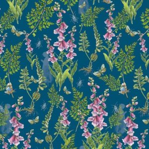 Waldfingerhut – Baumwollstoff