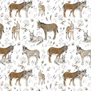 Eselliebe – Baumwollstoff