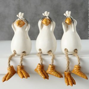 Kantenhocker Harrys – alle 3 Deko-Figuren im Set