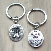 Schlüsselanhänger „Du bist nicht allein“ von Angels Welcome