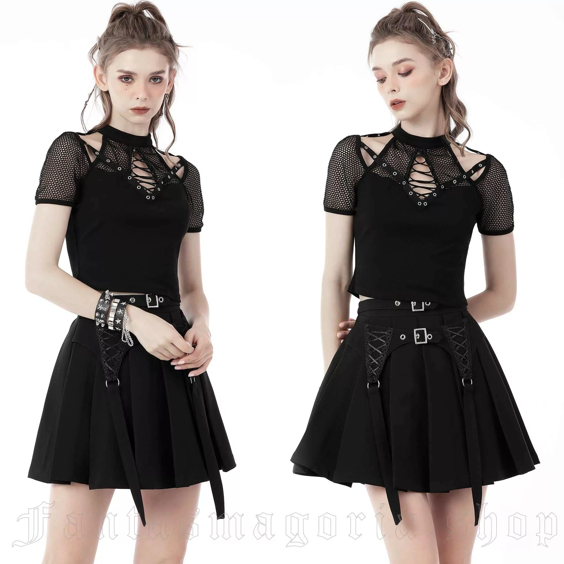 Dark in Love Techno Trap Top – Bild 4