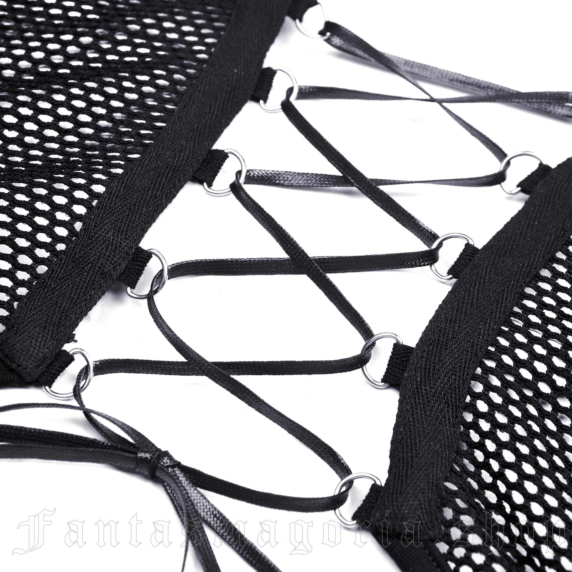 Dark In Love Mesharmor Crop Top – Bild 5