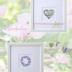 Stickanleitung „Herzlichst Deine …“