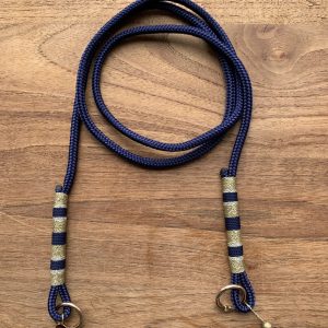 NITA Handykette aus Segeltau dunkelblau Handarbeit