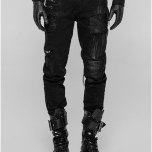 Punk Rave Black Plague Trousers