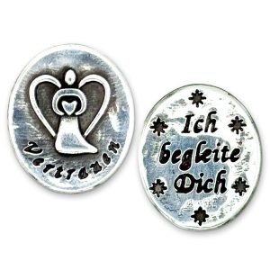 Engel Münze „Vertrauen * ich begleite Dich“ von Angels Welcome