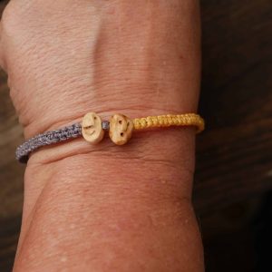 Armband mit Doppel Wichtel