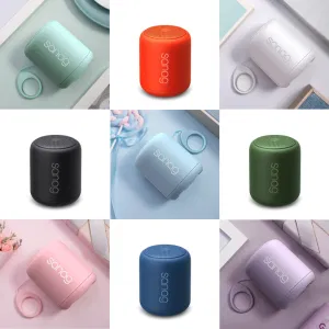 Kompakter Speaker mit Firmenbranding