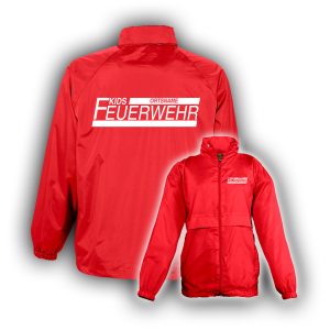 Kinder-Windjacke KF Rot