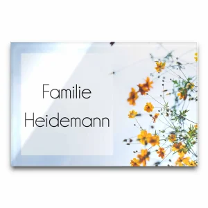 Türschilder aus Hochglanz Acrylglas mit UV-Druck ab 9×6 cm