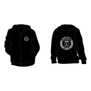 Kapuzen-Sweatjacke Contrast