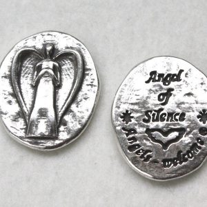 Engel Münze „Angel of Silence“ von Angels Welcome
