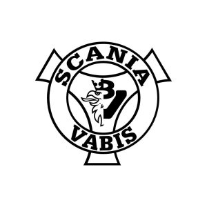 Aufkleber – Scania Vabis mit V8 und Greif
