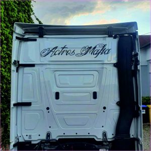 Aufkleber – Schriftzug Actros Mafia