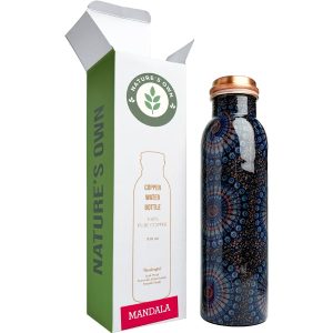 Kupferflasche Mandala 950 ml