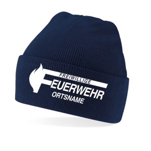 Mütze mit Krampe FF Navy
