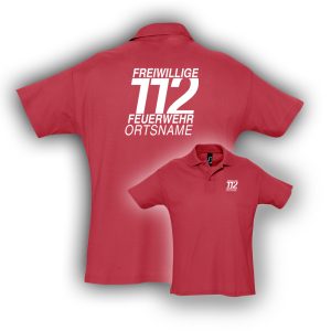 Poloshirt FF Rot
