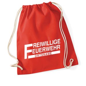 Turnbeutel FF Rot