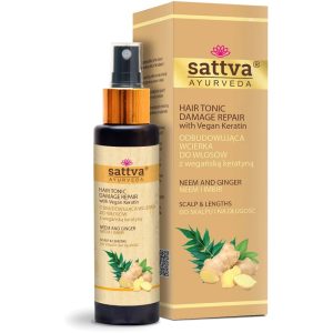 Erneuerndes Haartonikum mit veganem Keratin Neem & Ingwer 100 ml