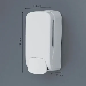 B2B Schaumseifenspender manuell Schaumseifenspender mit Füllstandskontrolle und Schlüsselsystem | 500 ml | Hygienespender…